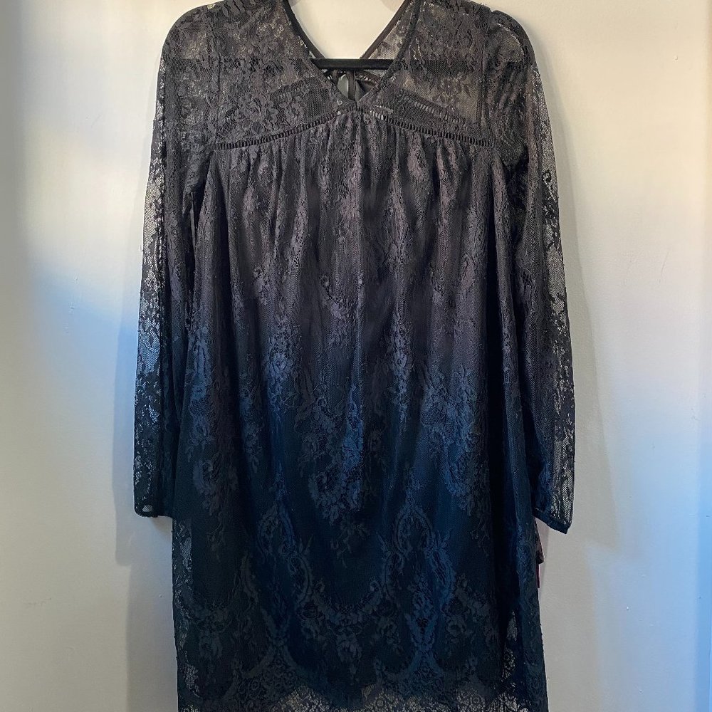 2/$10 NWT Target Xhilaration Black Lace Dress